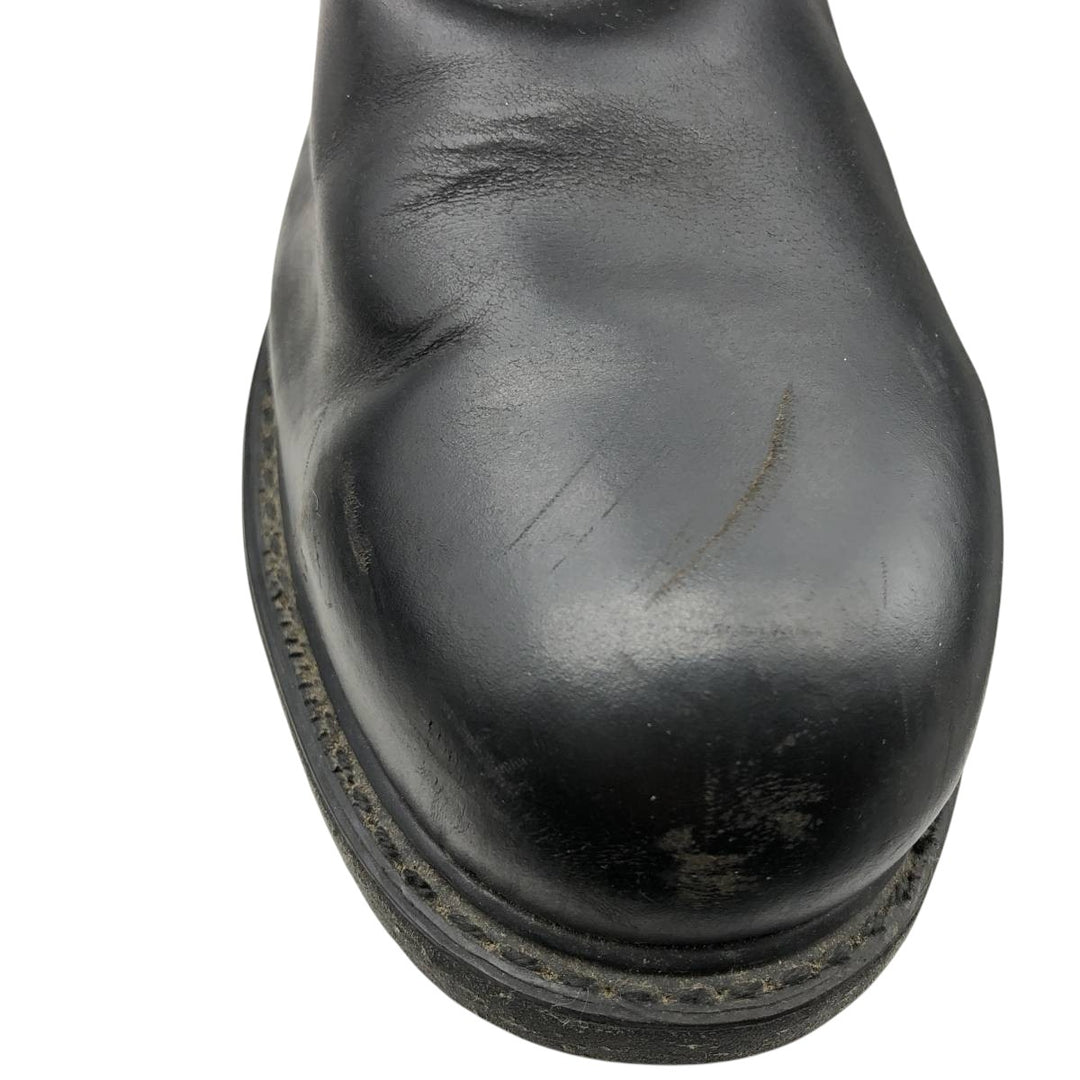 Steel Toe Engineer Boots, Made in USA, Size 8, Men's, 10.2" (equivalent) /saa014450 Men's 26.0cm genuine leather black type Vintage Second Hand