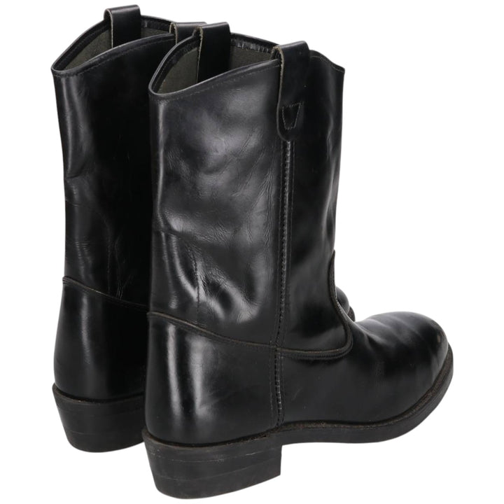Steel Toe Pecos Boots 10 1/2 D Men's 28.0cm unclear black type Vintage Second Hand
