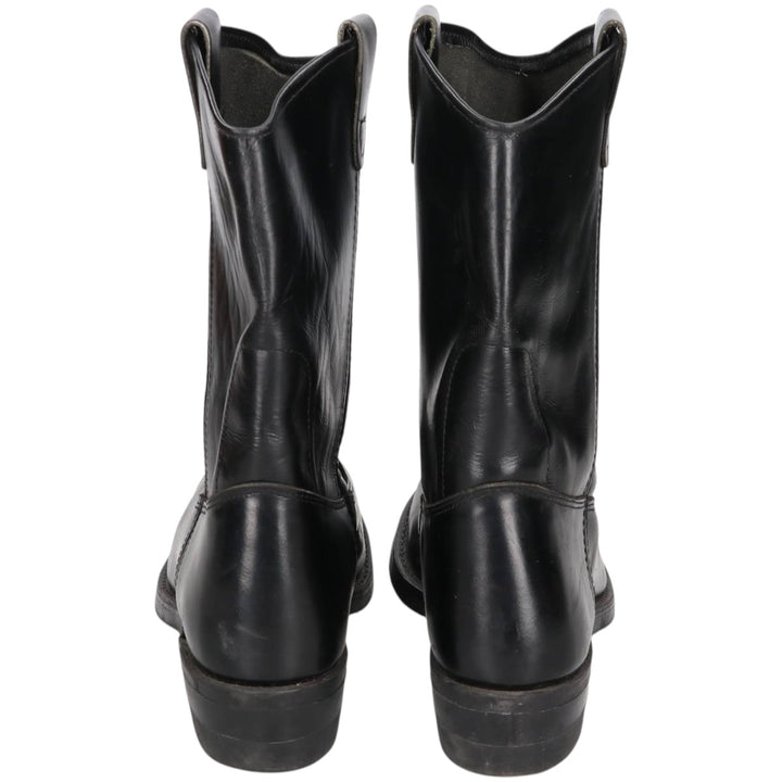 Steel Toe Pecos Boots 10 1/2 D Men's 28.0cm unclear black type Vintage Second Hand