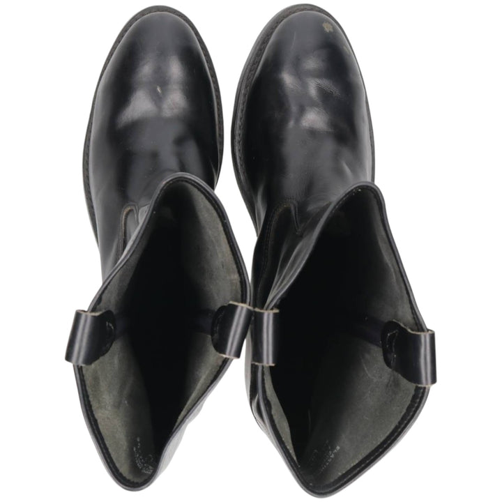 Steel Toe Pecos Boots 10 1/2 D Men's 28.0cm unclear black type Vintage Second Hand