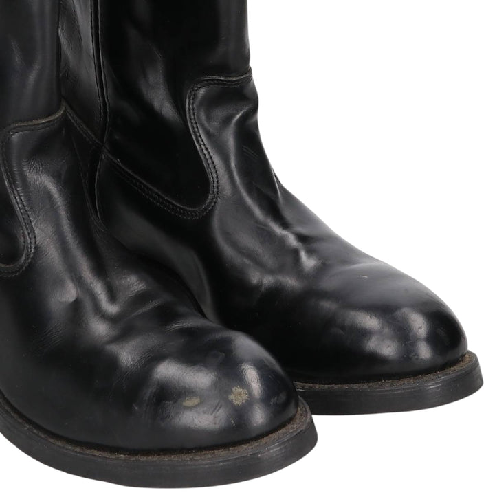 Steel Toe Pecos Boots 10 1/2 D Men's 28.0cm unclear black type Vintage Second Hand