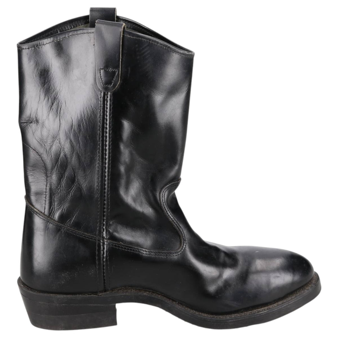 Steel Toe Pecos Boots 10 1/2 D Men's 28.0cm unclear black type Vintage Second Hand