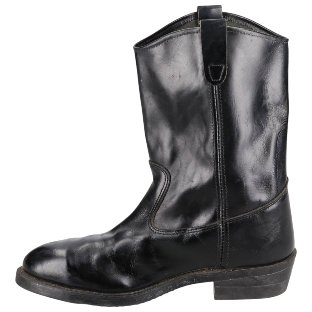 Steel Toe Pecos Boots 10 1/2 D Men's 28.0cm unclear black type Vintage Second Hand
