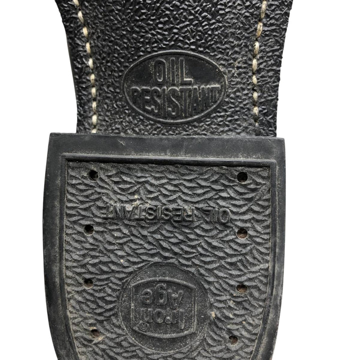 Steel Toe Pecos Boots 10 1/2 D Men's 28.0cm unclear black type Vintage Second Hand