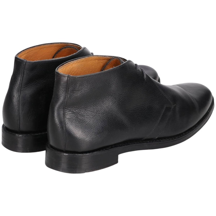 MONTGOMERY Chukka Boots 9 1/2 F Men's 27.5cm unclear black type Vintage Second Hand