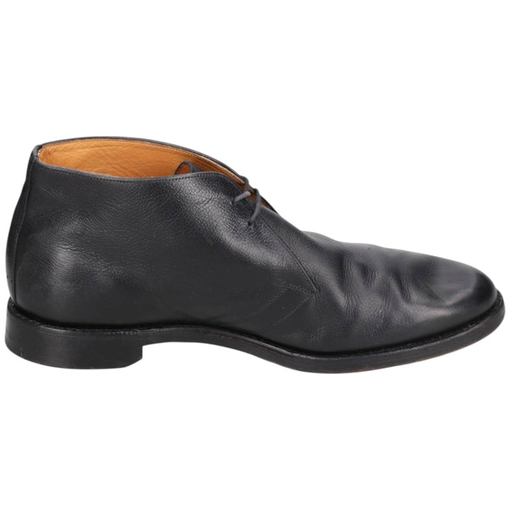 MONTGOMERY Chukka Boots 9 1/2 F Men's 27.5cm unclear black type Vintage Second Hand