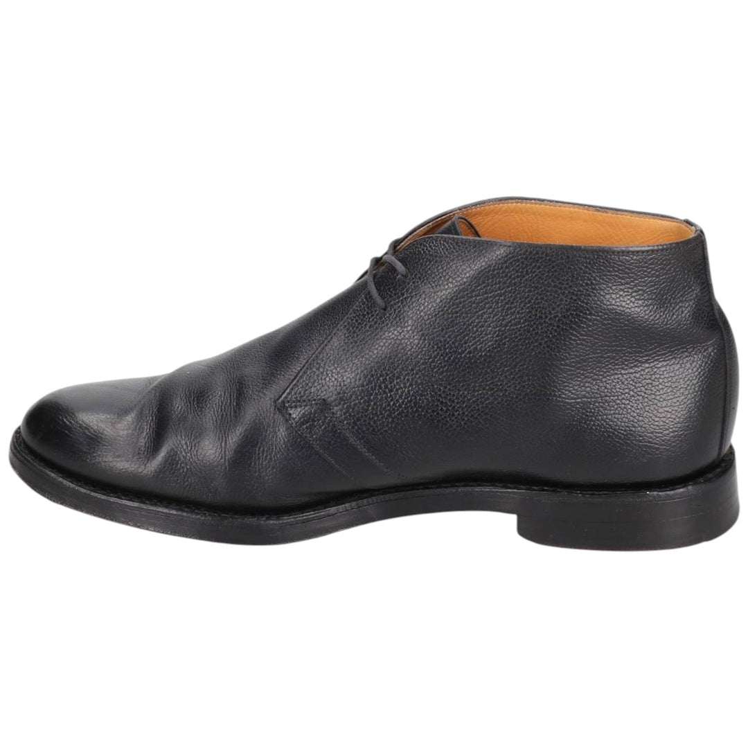 MONTGOMERY Chukka Boots 9 1/2 F Men's 27.5cm unclear black type Vintage Second Hand