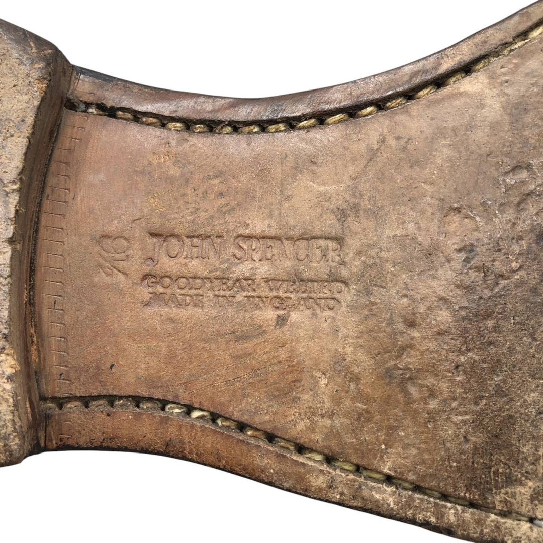 MONTGOMERY Chukka Boots 9 1/2 F Men's 27.5cm unclear black type Vintage Second Hand