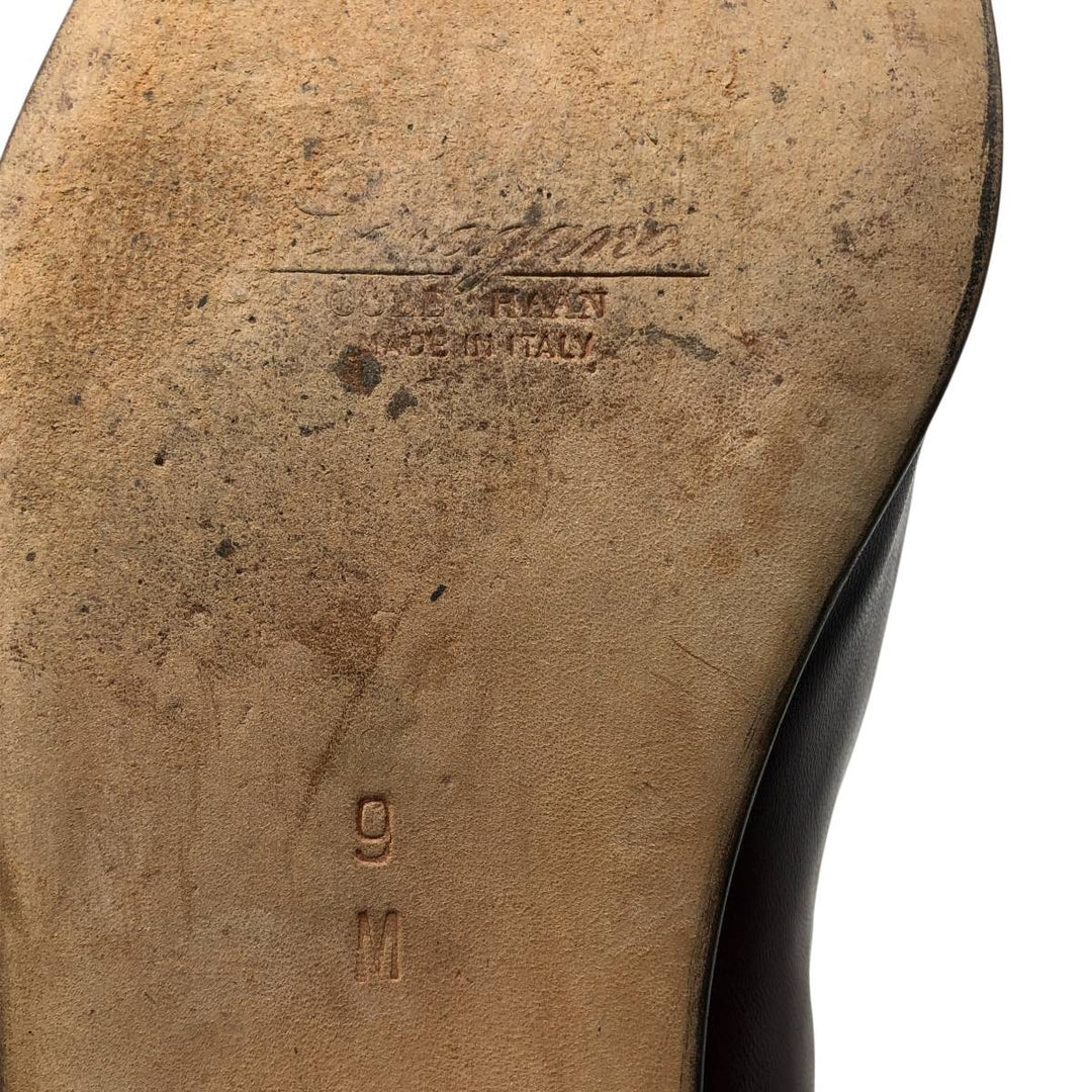 Cole Haan Bragano Quilted Tassel Loafers, Made in Italy, Size 9 Men's 27.0cm unclear burgundy type Vintage Second Hand