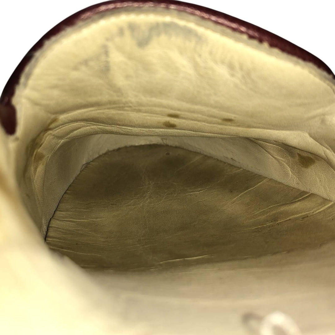 Cole Haan Bragano Quilted Tassel Loafers, Made in Italy, Size 9 Men's 27.0cm unclear burgundy type Vintage Second Hand