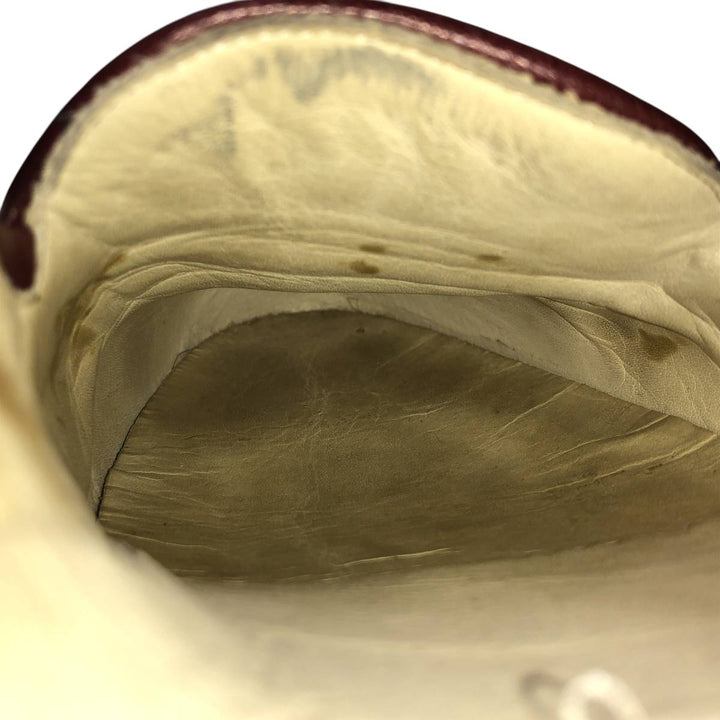 Cole Haan Bragano Quilted Tassel Loafers, Made in Italy, Size 9 Men's 27.0cm unclear burgundy type Vintage Second Hand