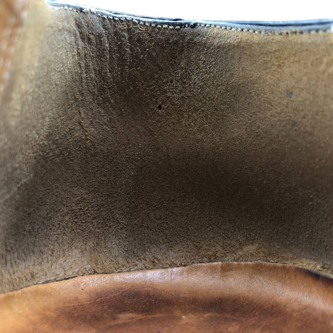 MEZLAN Braided Monk Strap Shoes, Made in Spain, Size 9 Men's 27.0cm unclear black type Vintage Second Hand