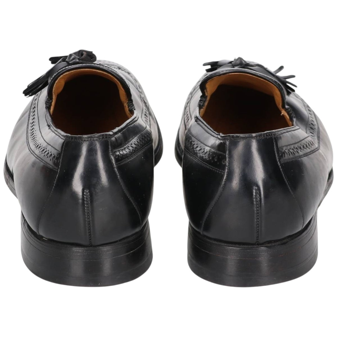 Johnston & Murphy ARISTOCRAFT Tassel Loafers, Made in USA, Size 9 1/2 Men's 27.5cm unclear black type Vintage Second Hand