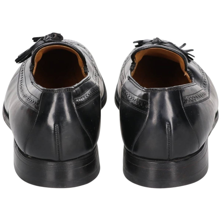 Johnston & Murphy ARISTOCRAFT Tassel Loafers, Made in USA, Size 9 1/2 Men's 27.5cm unclear black type Vintage Second Hand