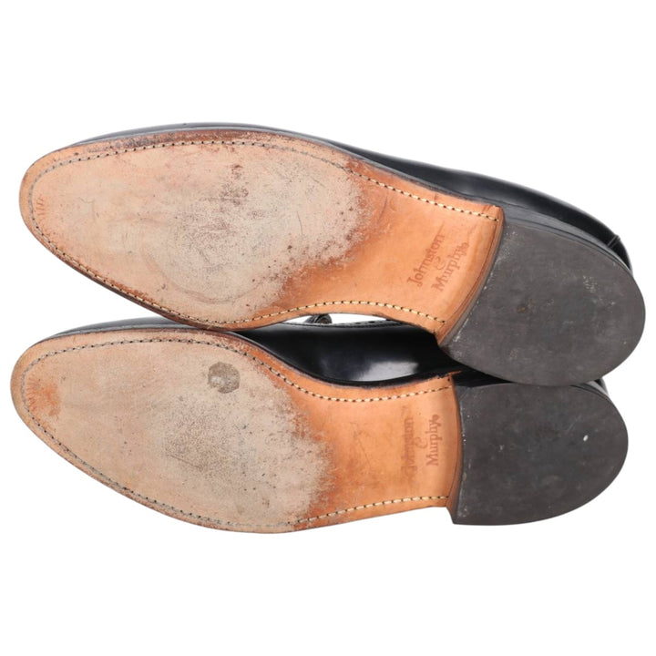 Johnston & Murphy ARISTOCRAFT Tassel Loafers, Made in USA, Size 9 1/2 Men's 27.5cm unclear black type Vintage Second Hand