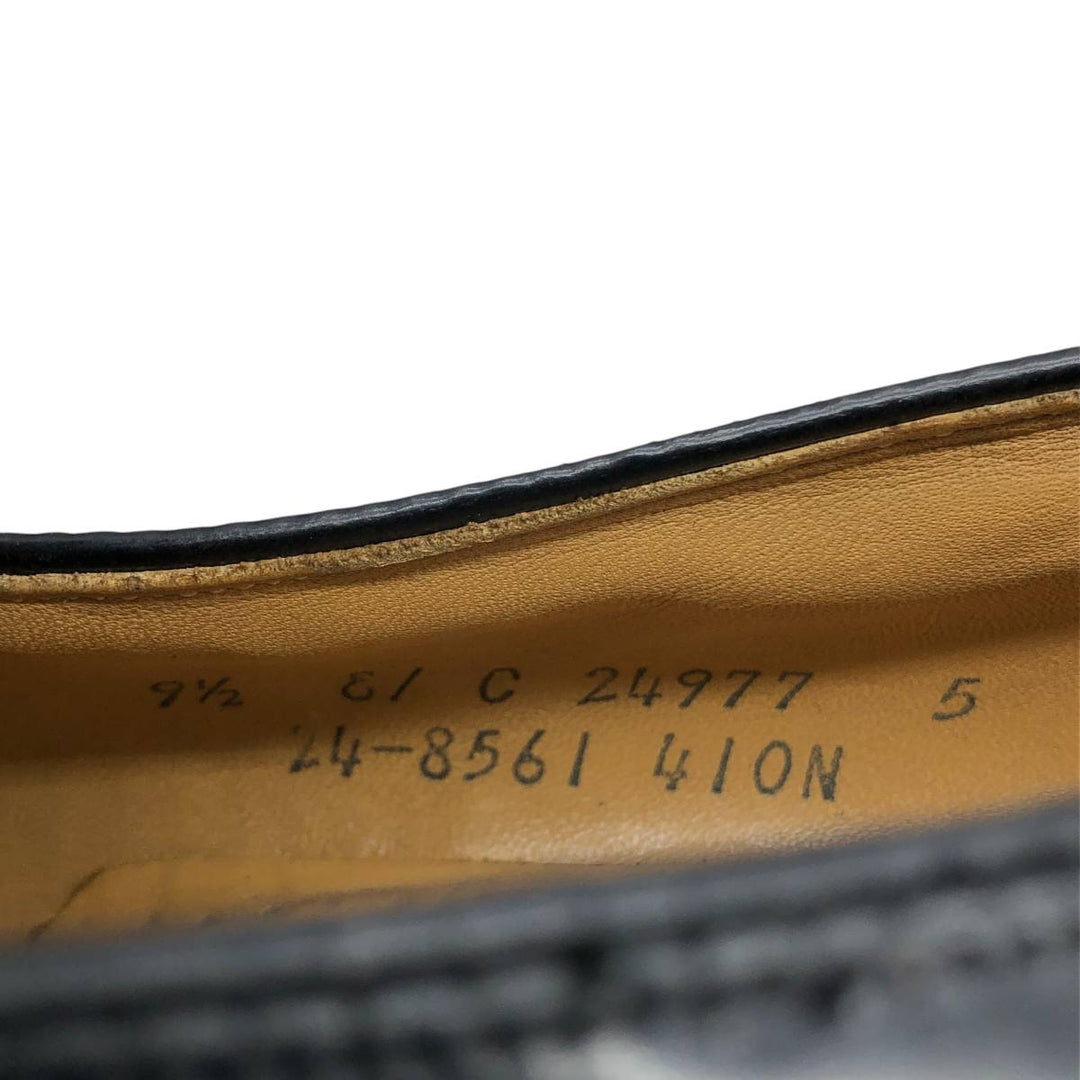 Johnston & Murphy ARISTOCRAFT Tassel Loafers, Made in USA, Size 9 1/2 Men's 27.5cm unclear black type Vintage Second Hand