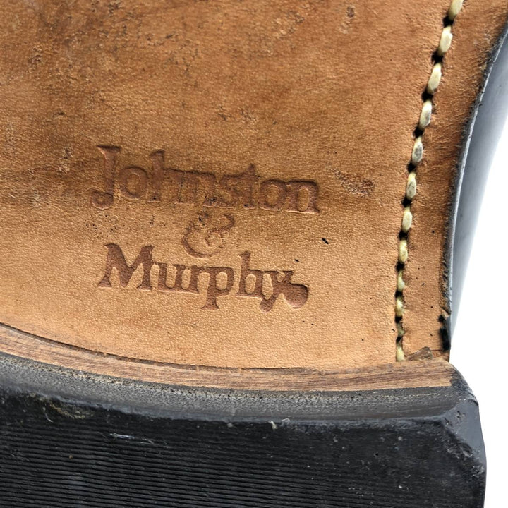 Johnston & Murphy ARISTOCRAFT Tassel Loafers, Made in USA, Size 9 1/2 Men's 27.5cm unclear black type Vintage Second Hand