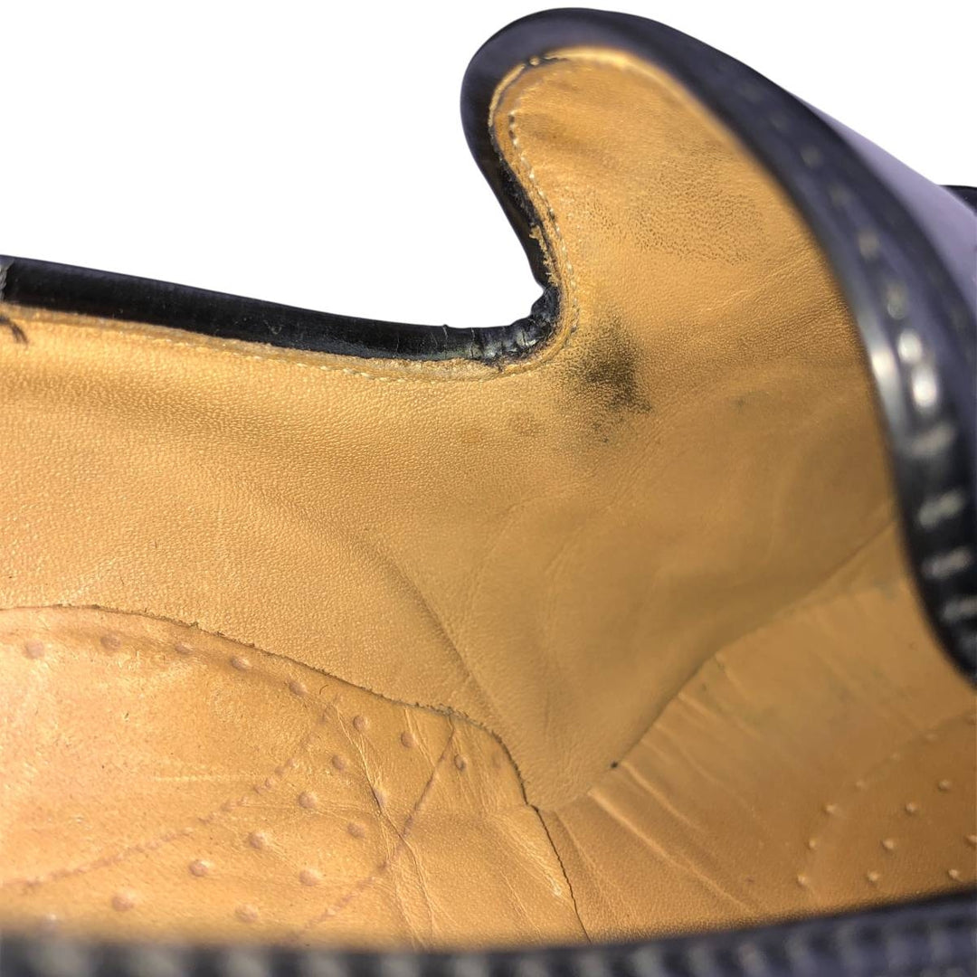 Johnston & Murphy ARISTOCRAFT Tassel Loafers, Made in USA, Size 9 1/2 Men's 27.5cm unclear black type Vintage Second Hand