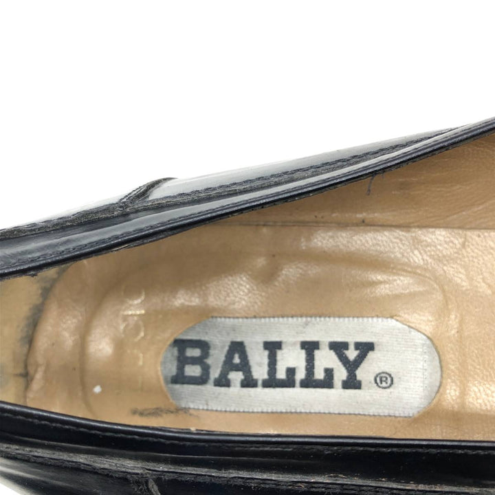 Bally Tassel Loafers, Made in Italy, Size 9 1/2 D Men's 28.0cm unclear black type Vintage Second Hand