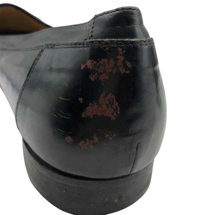 Bally Tassel Loafers, Made in Italy, Size 9 1/2 D Men's 28.0cm unclear black type Vintage Second Hand