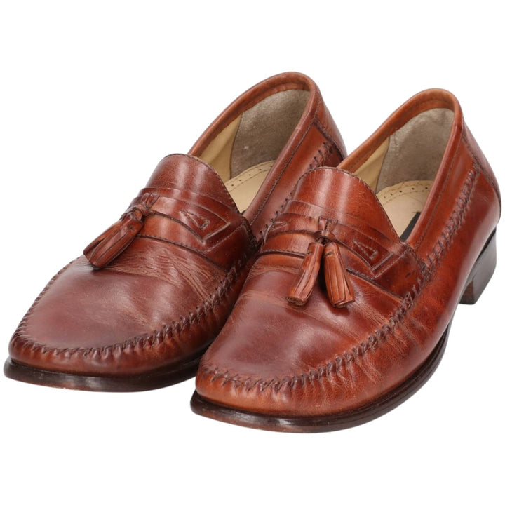 Stacy Adams STACY ADAMS Tassel Loafers 9W Men's 27.0cm genuine leather brown type Vintage Second Hand