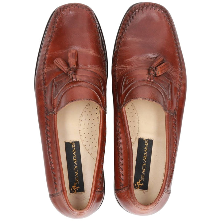 Stacy Adams STACY ADAMS Tassel Loafers 9W Men's 27.0cm genuine leather brown type Vintage Second Hand