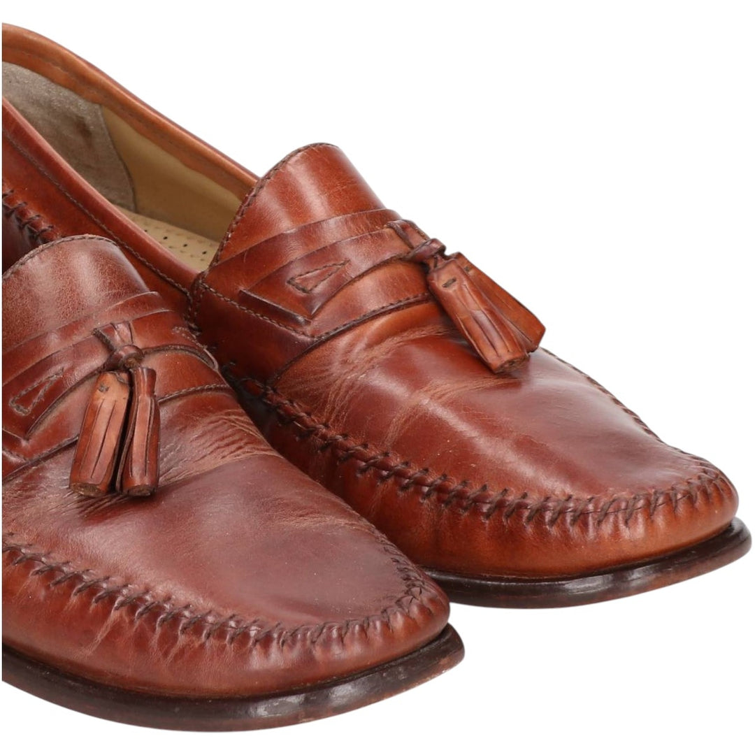 Stacy Adams STACY ADAMS Tassel Loafers 9W Men's 27.0cm genuine leather brown type Vintage Second Hand