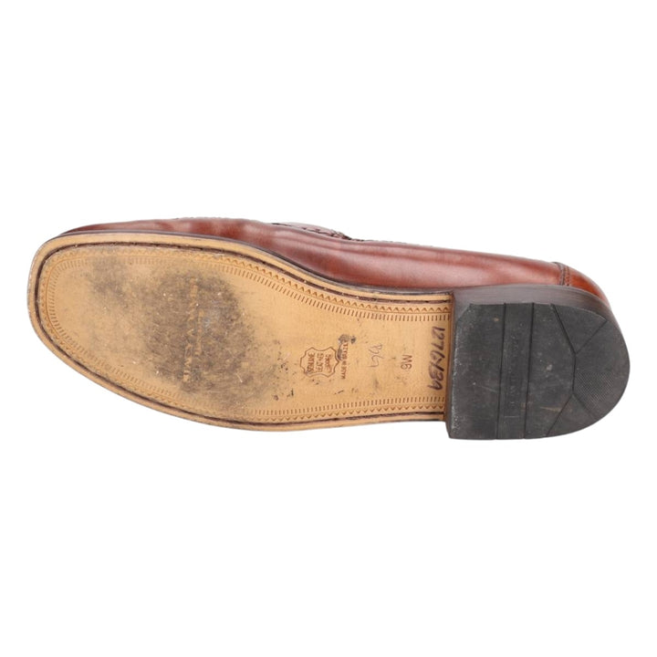 Stacy Adams STACY ADAMS Tassel Loafers 9W Men's 27.0cm genuine leather brown type Vintage Second Hand