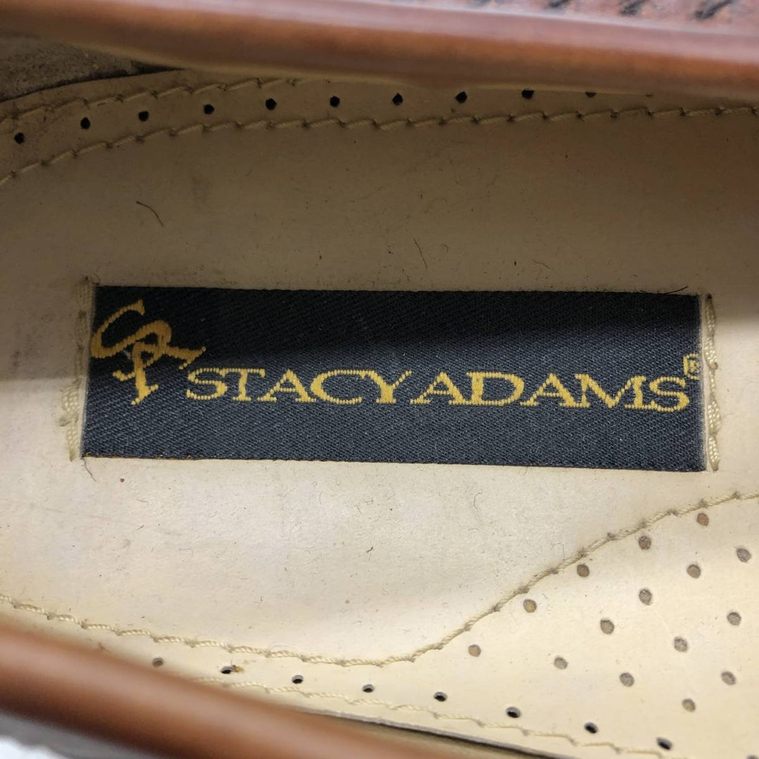 Stacy Adams STACY ADAMS Tassel Loafers 9W Men's 27.0cm genuine leather brown type Vintage Second Hand