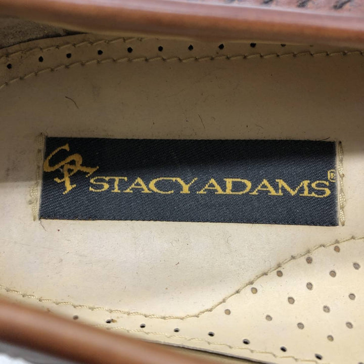 Stacy Adams STACY ADAMS Tassel Loafers 9W Men's 27.0cm genuine leather brown type Vintage Second Hand