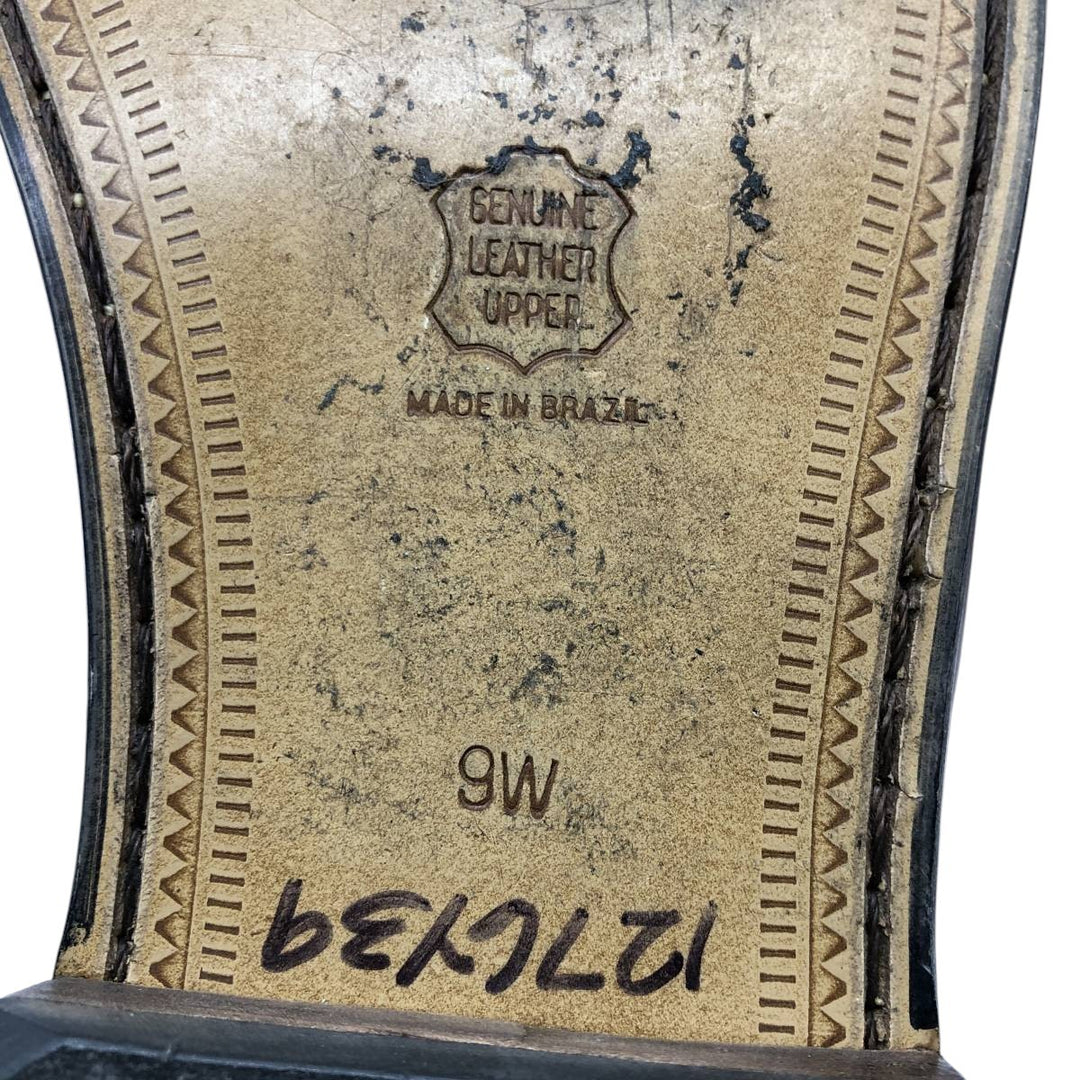 Stacy Adams STACY ADAMS Tassel Loafers 9W Men's 27.0cm genuine leather brown type Vintage Second Hand