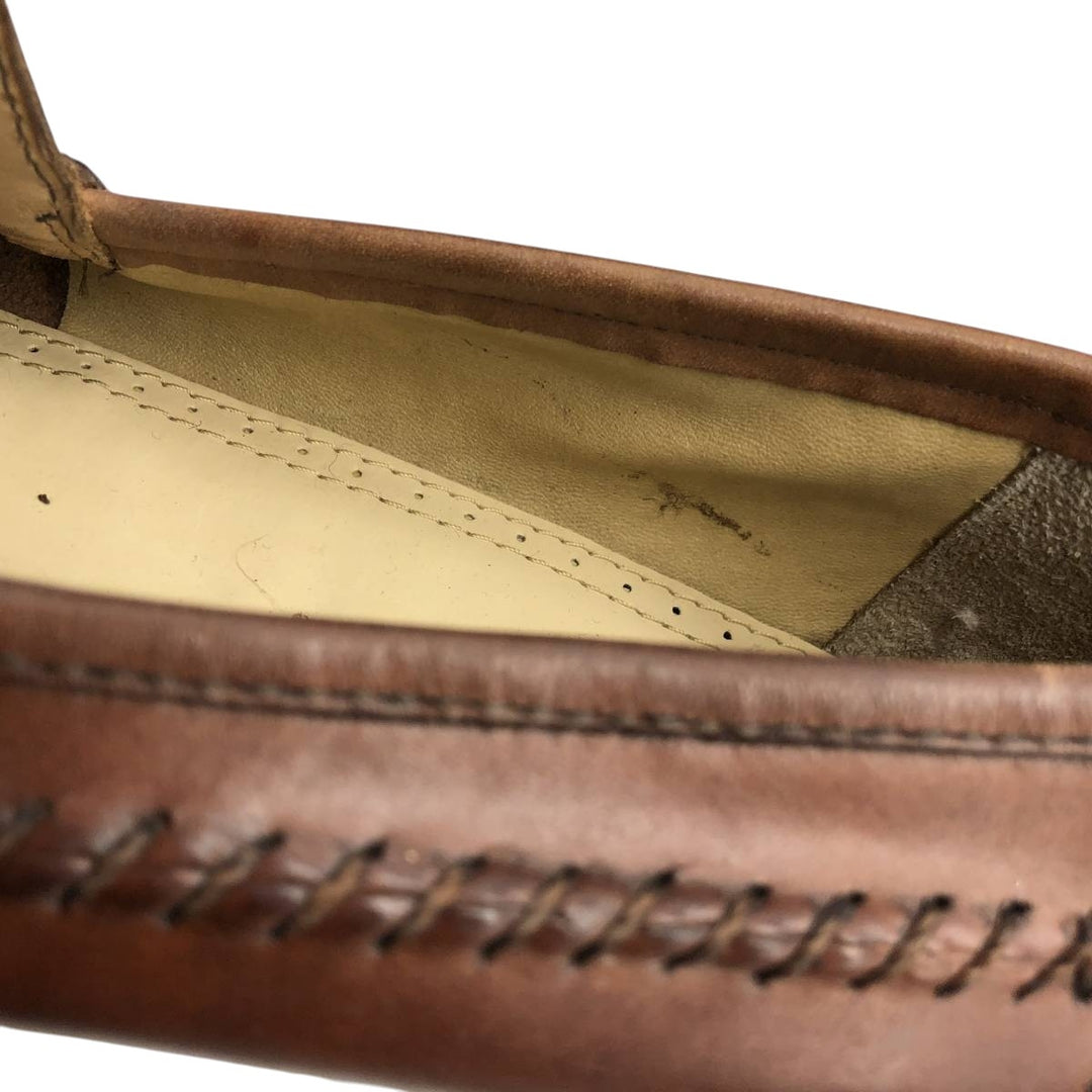 Stacy Adams STACY ADAMS Tassel Loafers 9W Men's 27.0cm genuine leather brown type Vintage Second Hand