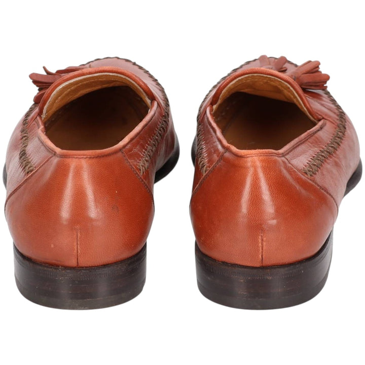 Bally Tassel Loafers, Made in Italy, Size 8 1/2 D Men's 27.0cm genuine leather brown type Vintage Second Hand