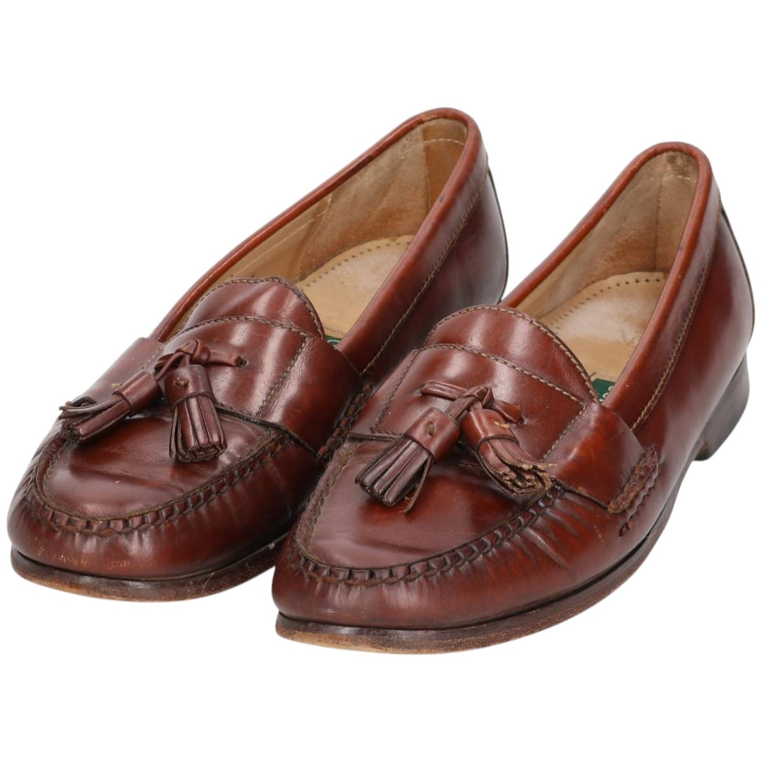 Cole Haan Tassel Loafers 11B Men's 29.0cm genuine leather brown type Vintage Second Hand