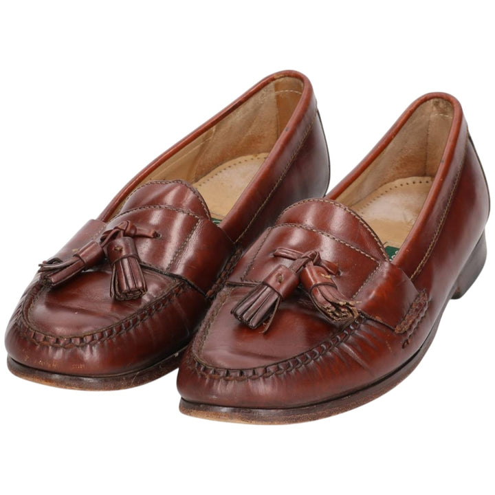 Cole Haan Tassel Loafers 11B Men's 29.0cm genuine leather brown type Vintage Second Hand