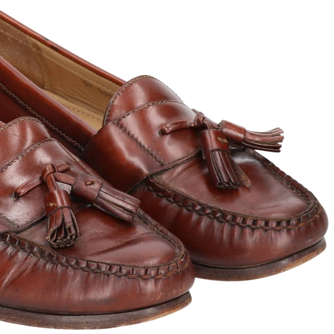Cole Haan Tassel Loafers 11B Men's 29.0cm genuine leather brown type Vintage Second Hand