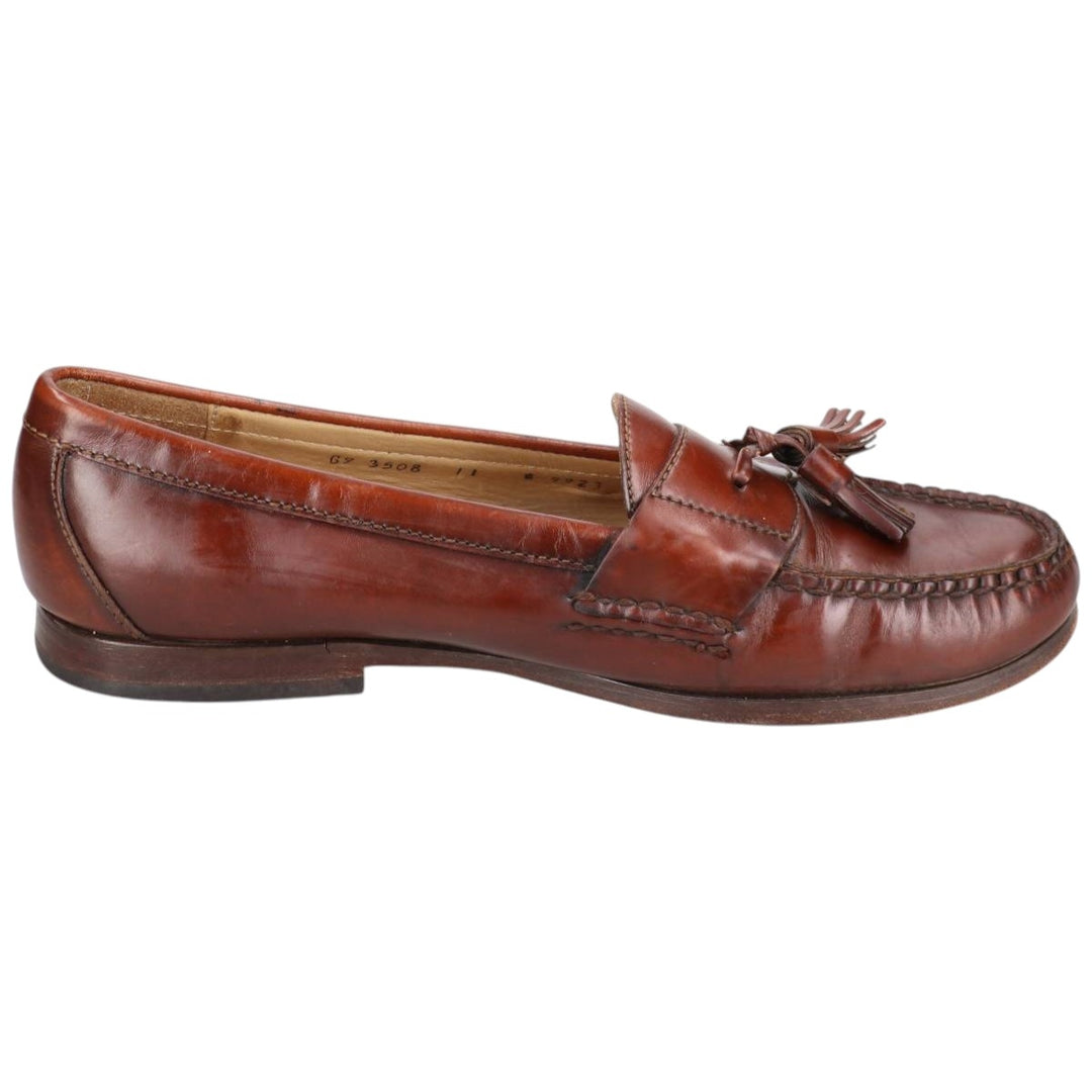 Cole Haan Tassel Loafers 11B Men's 29.0cm genuine leather brown type Vintage Second Hand