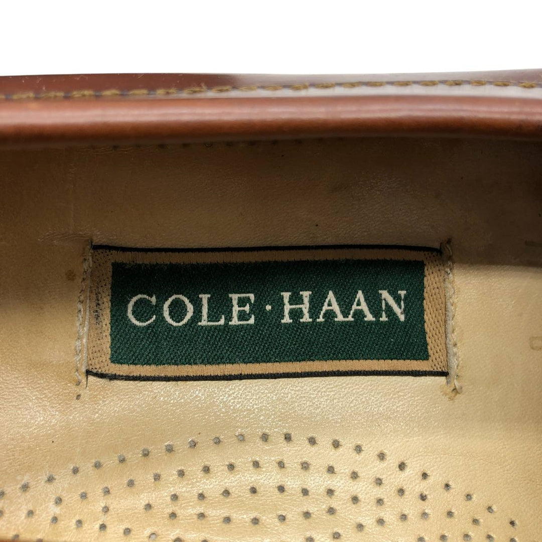 Cole Haan Tassel Loafers 11B Men's 29.0cm genuine leather brown type Vintage Second Hand