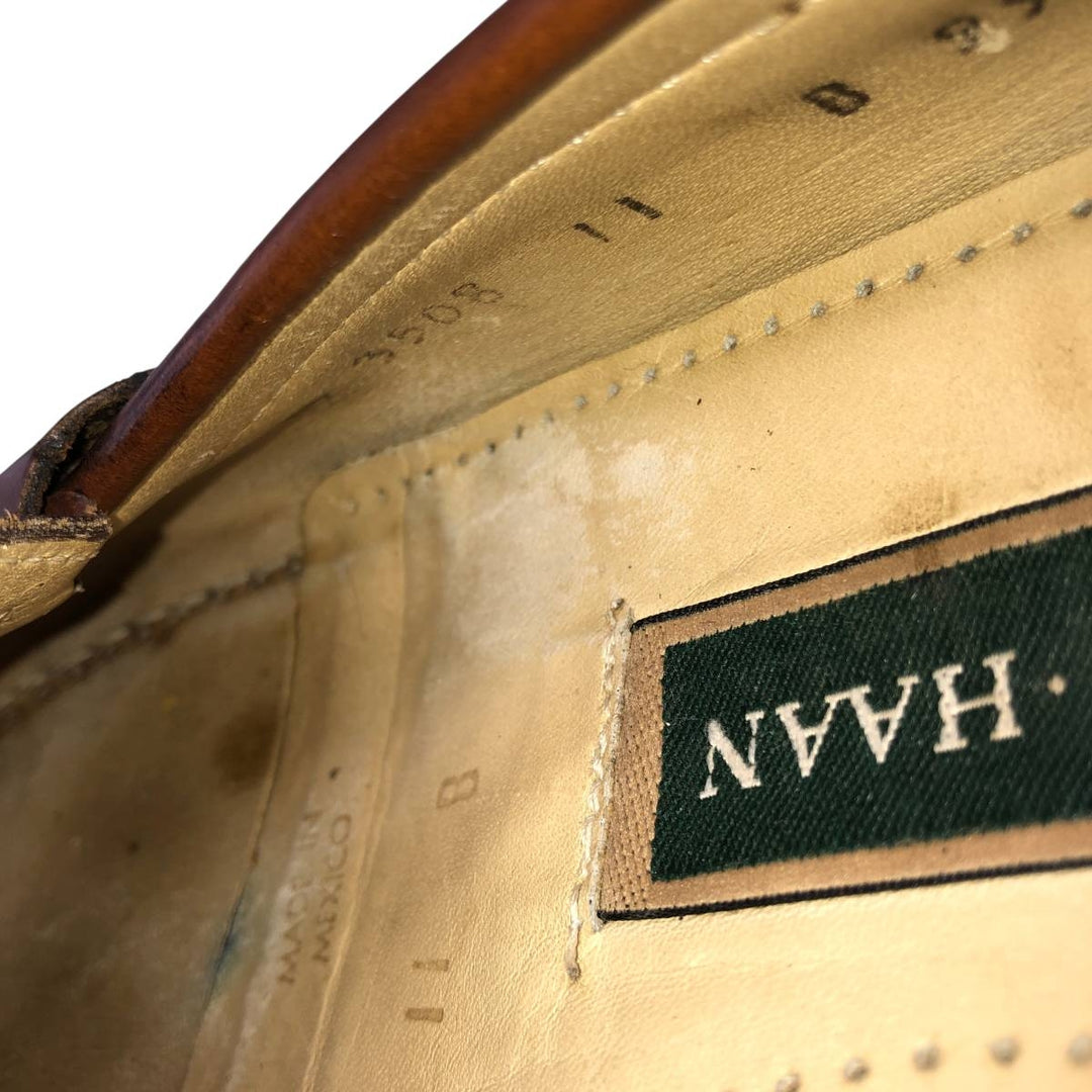 Cole Haan Tassel Loafers 11B Men's 29.0cm genuine leather brown type Vintage Second Hand