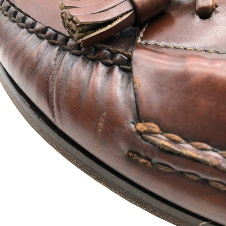 Cole Haan Tassel Loafers 11B Men's 29.0cm genuine leather brown type Vintage Second Hand