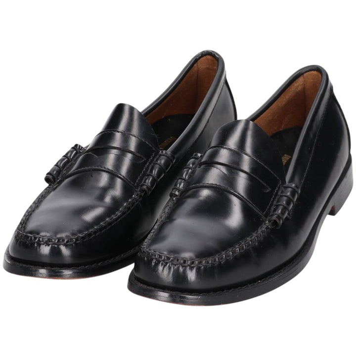 GHBass WEEJUNS coin loafers 10D Men's 28.0cm genuine leather black type Vintage Second Hand