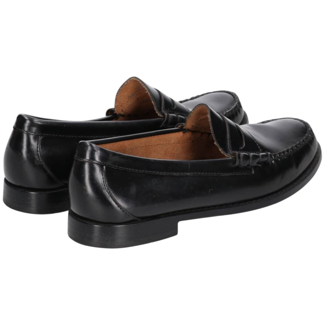 GHBass WEEJUNS coin loafers 10D Men's 28.0cm genuine leather black type Vintage Second Hand