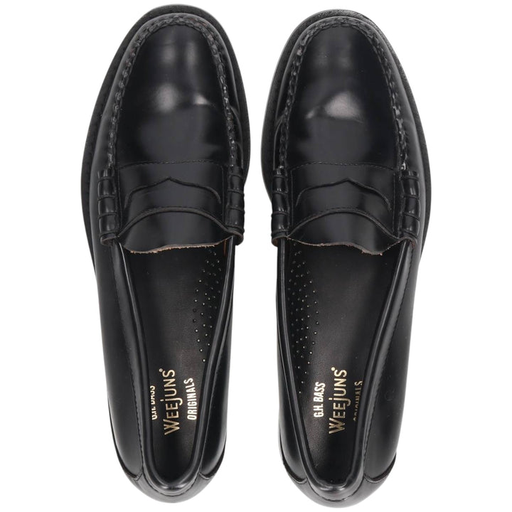 GHBass WEEJUNS coin loafers 10D Men's 28.0cm genuine leather black type Vintage Second Hand