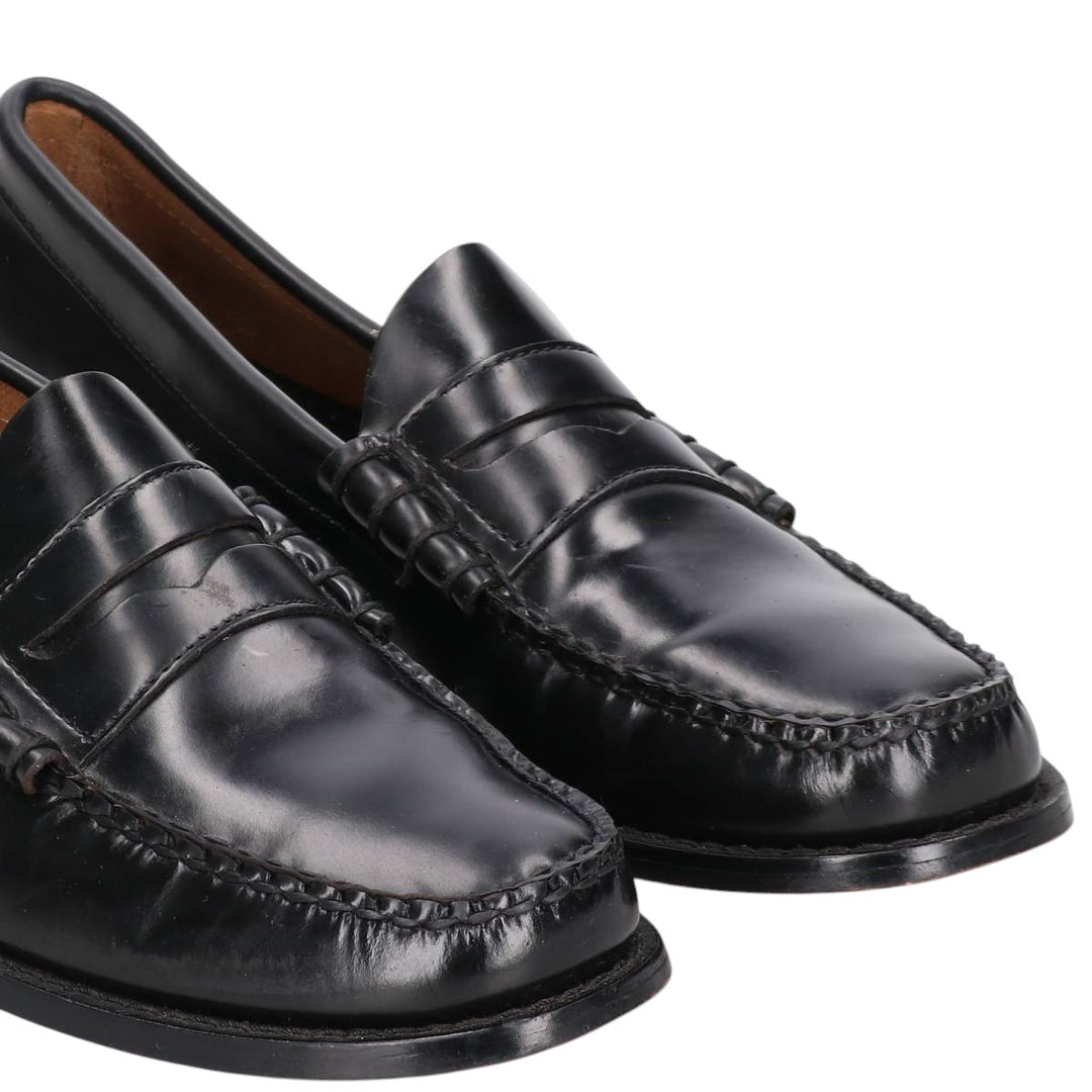 GHBass WEEJUNS coin loafers 10D Men's 28.0cm genuine leather black type Vintage Second Hand