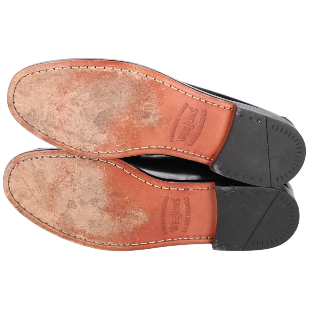 GHBass WEEJUNS coin loafers 10D Men's 28.0cm genuine leather black type Vintage Second Hand
