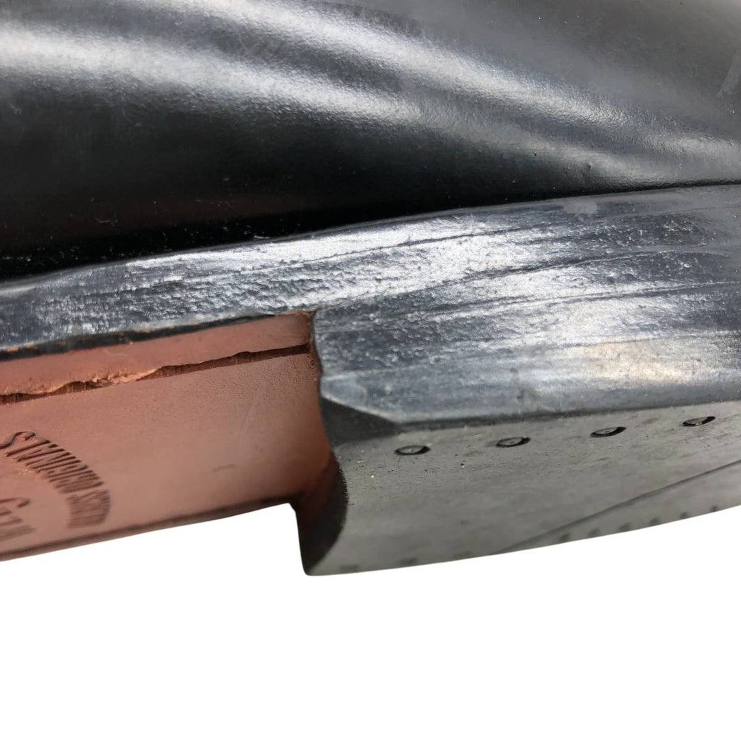 GHBass WEEJUNS coin loafers 10D Men's 28.0cm genuine leather black type Vintage Second Hand