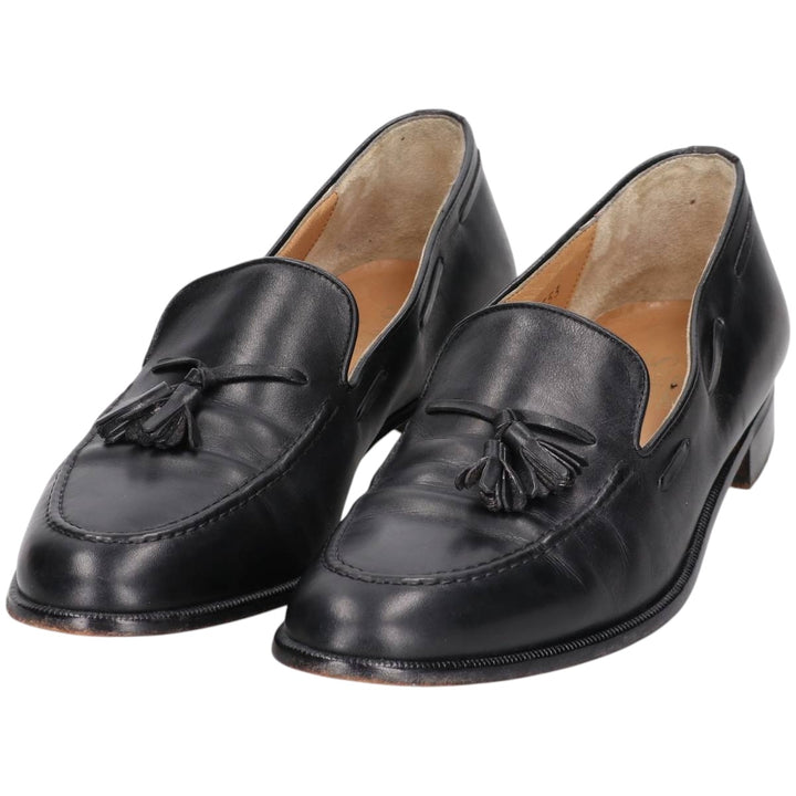 Stafford Tassel Loafers 9 1/2N Men's 27.5cm genuine leather black type Vintage Second Hand