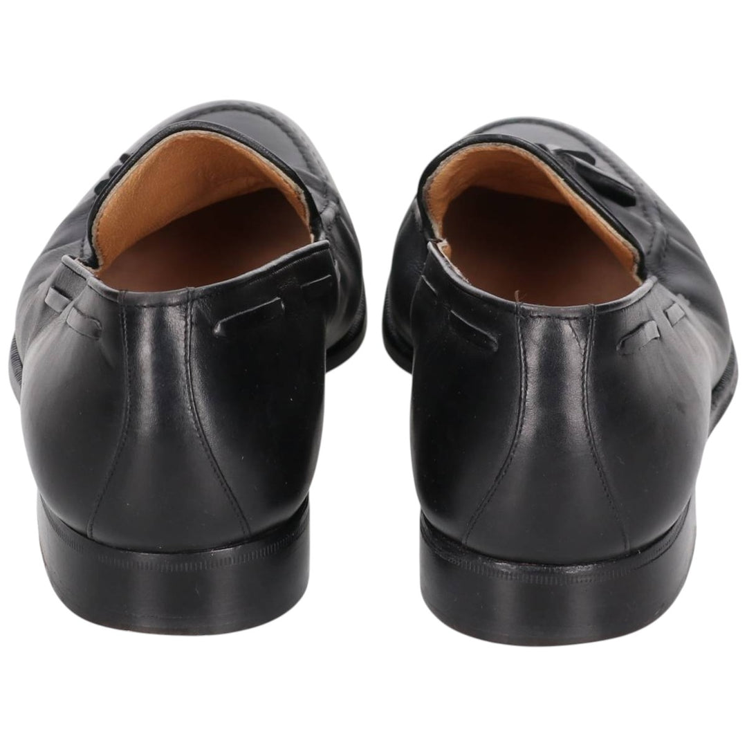 Stafford Tassel Loafers 9 1/2N Men's 27.5cm genuine leather black type Vintage Second Hand