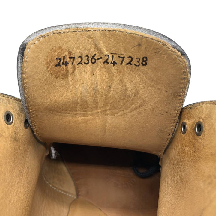 Paul Smith U-Tip Chukka Boots, Made in England, Size 8, Men's, Size 10.6" (saa014492) Men's 27.0cm genuine leather black type Vintage Second Hand