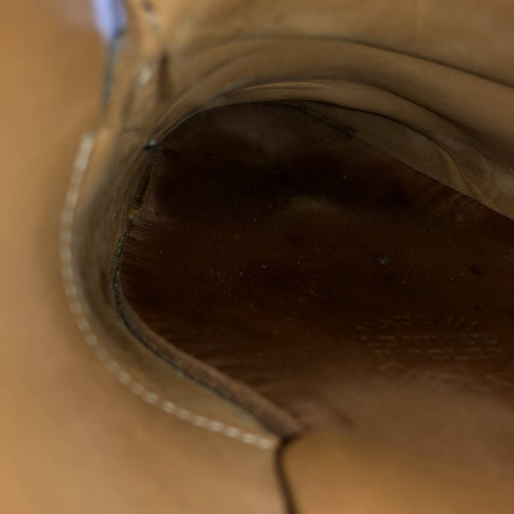 Paul Smith U-Tip Chukka Boots, Made in England, Size 8, Men's, Size 10.6" (saa014492) Men's 27.0cm genuine leather black type Vintage Second Hand